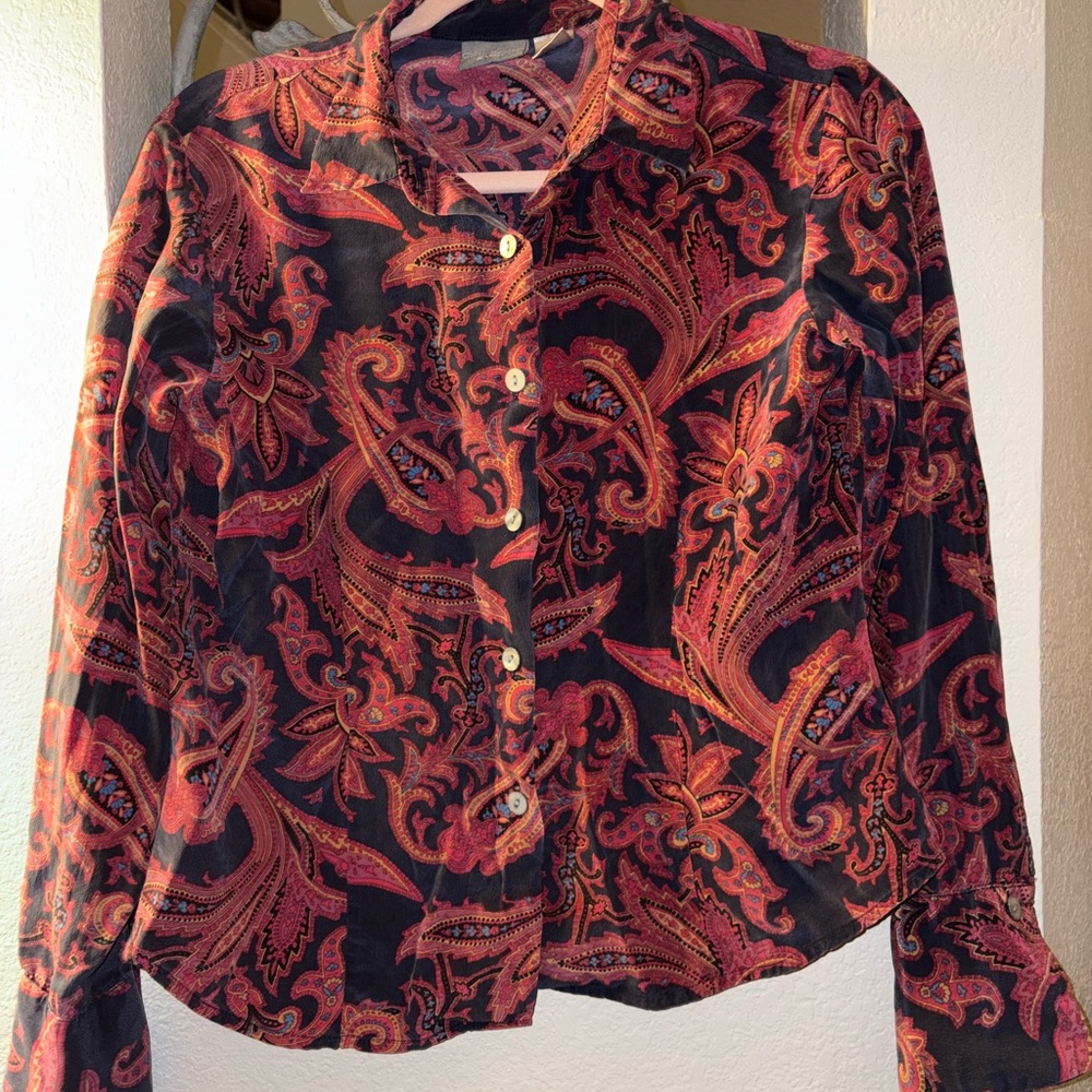 Clifford & Wills Paisley Shirt